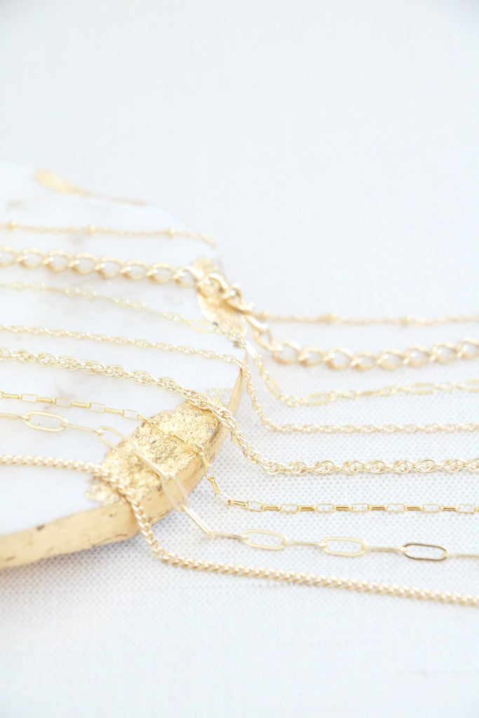 Silver and Gold Layering Necklace — NINAMOMENA