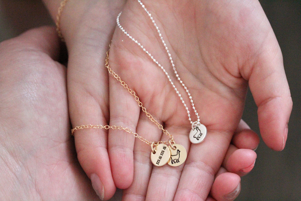 Mama deals llama necklace